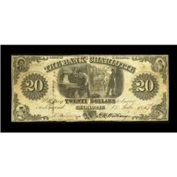 Charlotte, NC- Bank of Charlotte $20 July 19,