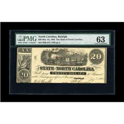 Raleigh, NC- State of North Carolina $20 May 1,