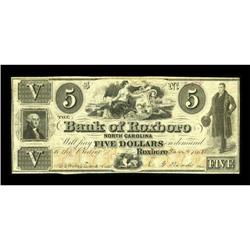 Roxboro, NC- Bank of Roxboro $5 Jan. 8, 1862 g2A