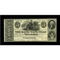 Wilmington, NC- Bank of Cape Fear $3 July 1,