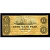 Wilmington- Bank of Cape Fear $6 Oct. 23, 1858