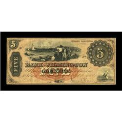 Wilmington, NC- Bank of Wilmington $5 Apr. 4,