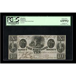 Kirtland, OH- Kirtland Safety Society Bank $10