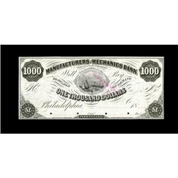 Philadelphia, PA- Manufacturers & Mechanics Bank