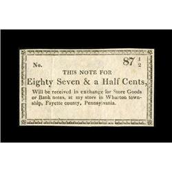 Wharton Township, PA- Unidentified Issuer 87