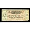 Madisonville, TX- Madison County $1 Jan. 1, 1863
