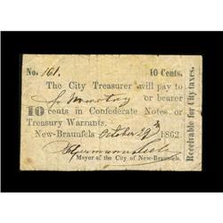New Braunfels, TX- City of New Braunfels 10¢