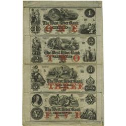 Jamaica, VT- West River Bank $1-$2-$3-$5 18__