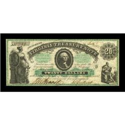 Richmond, VA- Virginia Treasury Note $20 July 1,
