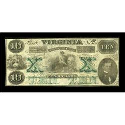 Richmond, VA- Virginia Treasury Warrant $10 Oct.