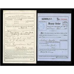 Cazenovia, NY- Application for Money Order &