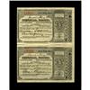 Image 1 : Great Falls, MT- Postal Note Uncut Pair $2 June