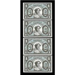 Series 691 $1 Four Consecutive Examples Choice
