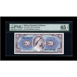 Series 691 $20 PMG Gem Uncirculated 65 EPQ.