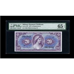 Series 691 $20 PMG Gem Uncirculated 65 EPQ.