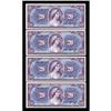Image 1 : Series 691 $20 Four Consecutive Examples Very