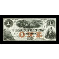 Clifton, Province of Canada- Bank of Clifton $1