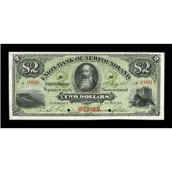 Saint Johns, NF- Union Bank of Newfoundland $2