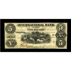 Toronto, ON- International Bank $5 Sept. 15,