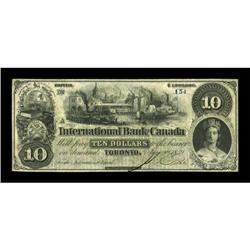 Toronto, ON- International Bank of Canada $10