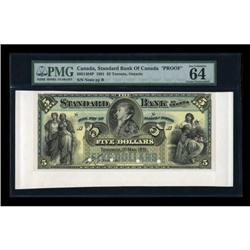 Toronto, ON- Standard Bank of Canada $5 May 1,