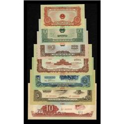 Viet Nam 1; 2; 5 Hao; 1; 2; 5; 10 Dong 1958 Pick