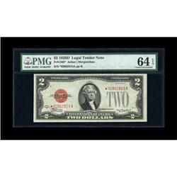Fr. 1505* $2 1928D Legal Tender Note. PMG Choice