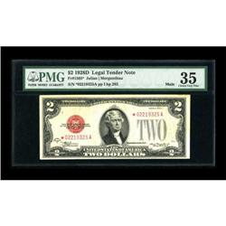 Fr. 1505* $2 1928D Mule Legal Tender Note. PMG