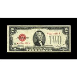 Fr. 1505* $2 1928D Legal Tender Note. Fine-Very