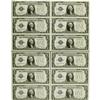Fr. 1602 $1 1928B Silver Certificates. Partially