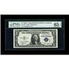 Fr. 1610 $1 1935A S Silver Certificate. PMG Gem