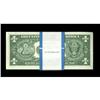 Image 2 : Fr. 1621 $1 1957B Silver Certificates. Pack of