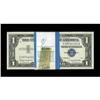 Image 1 : Fr. 1621 $1 1957B Silver Certificates. Pack of
