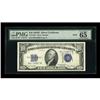 Fr. 1705 $10 1934D Wide Silver Certificate. PMG