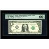 Image 1 : Fr. 1909-H $1 1977 Federal Reserve Note. PMG Gem