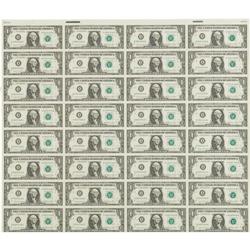 Fr. 1912-A $1 1981A Federal Reserve Note. Crisp