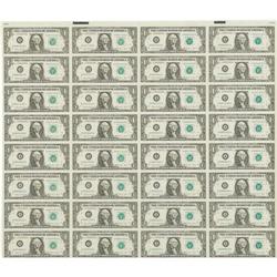 Fr. 1914-A $1 1988 Federal Reserve Notes.