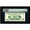 Image 2 : Fr. 2086-L $20 1999 Federal Reserve Note. PMG