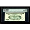 Image 2 : Fr. 2087-E $20 2001 Federal Reserve Note. PMG