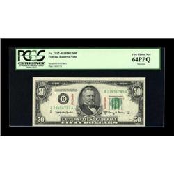 Fr. 2112-B $50 1950E Federal Reserve Note. PCGS