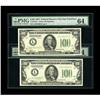 Image 1 : Fr. 2152-L $100 1934 Federal Reserve Note. PMG
