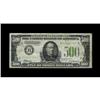 Image 1 : Fr. 2201-B $500 1934 Federal Reserve Note. Very