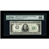 Fr. 2202-G $500 1934A Federal Reserve Note. PMG