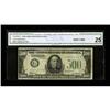 Fr. 2202-G $500 1934A Federal Reserve Note. CGA
