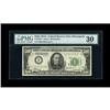 Fr. 2202-I $500 1934A Federal Reserve Note. PMG