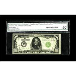 Fr. 2210-E $1000 1928 Federal Reserve Note. CGA