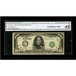 Fr. 2210-F $1000 1928 Federal Reserve Note. CGA