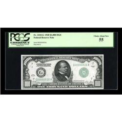 Fr. 2210-G $1000 1928 Federal Reserve Note. PCGS