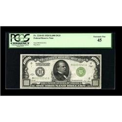 Fr. 2210-H $1000 1928 Federal Reserve Note. PCGS