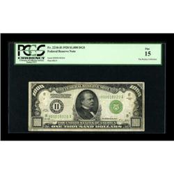Fr. 2210-H $1000 1928 Federal Reserve Note. PCGS